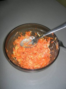 Салат Морковь с сыром