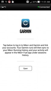 Рис.4. Введите логин и пароль для подключения к Garmin Connect